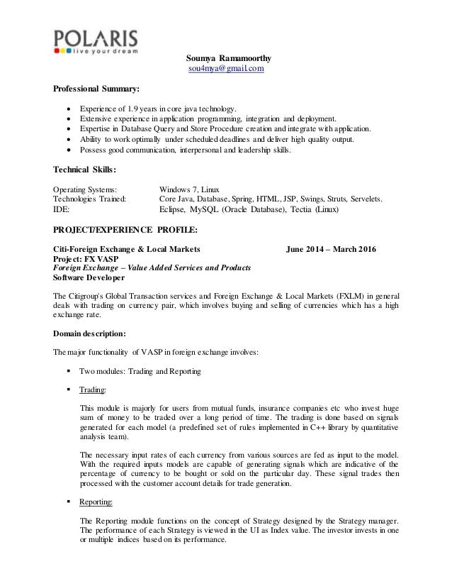 skill set for resume