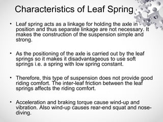 Introduction to leaf spring | PPT