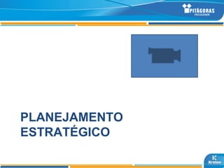 PLANEJAMENTO
ESTRATÉGICO
 