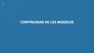 CONTINUIDAD DE LOS MODELOS
 