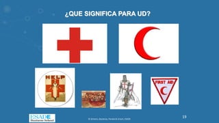 ¿QUE SIGNIFICA PARA UD?
© Gimeno, Baulenas, Parada & Uriach, ESADE
19
 