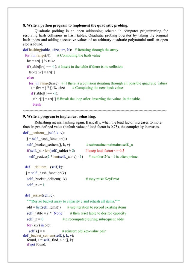 AD3251-Data Structures Design-Notes-Searching-Hashing.pdf | Databases ...