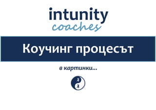 © 2014 Intunity Coaches | Коучинг процесът 1 | 4
Коучинг процесът
в картинки...
 