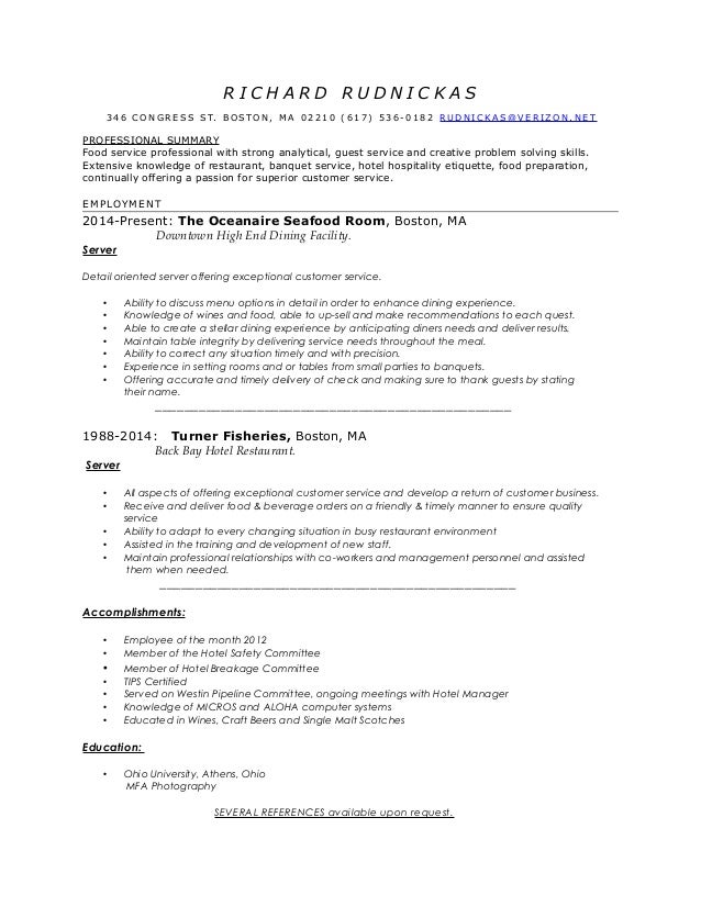Richard Rudnickas Resume 2