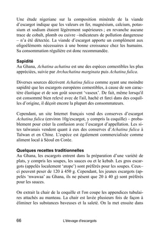 L'élevage d'escargot