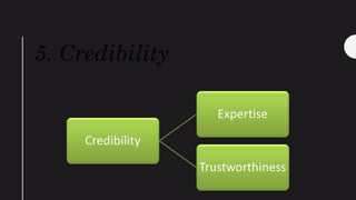 5. Credibility
 