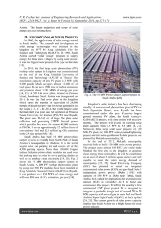 Solar Power Potential In Saudi Arabia | PDF