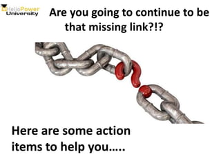 Are You The Missing Link - HelioPower University Social Media Learning ...