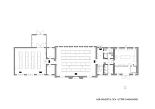 HERSKABSSTALDEN - EFTER OMBYGNING
 