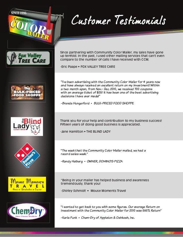 testimonial flyer testimonial flyer
