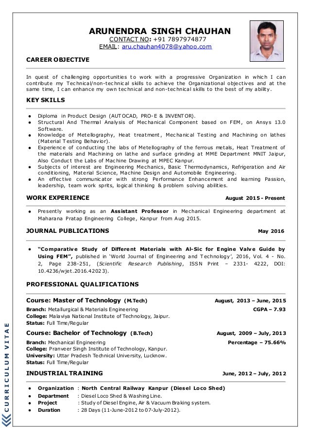 Stem phd resume picture