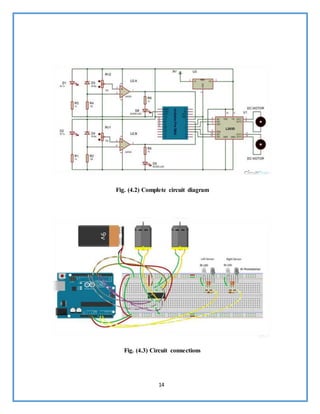 14
Fig. (4.2) Complete circuit diagram
Fig. (4.3) Circuit connections
 