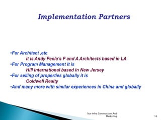 Star Infra Construction And
Marketing 16
 