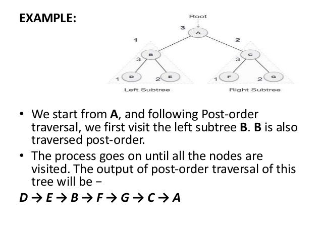 Tree traversal techniques