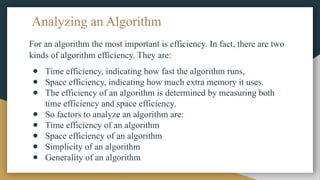 Comprehensive Analysis and Design of Algorithms: Concepts and ...