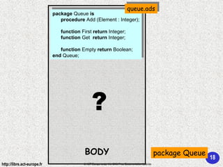 Ada 95 - Programming in the large
