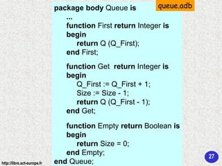 Ada 95 - Programming in the large
