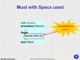 Ada 95 - Programming in the large