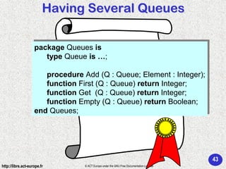 Ada 95 - Programming in the large