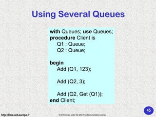 Ada 95 - Programming in the large