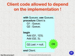 Ada 95 - Programming in the large