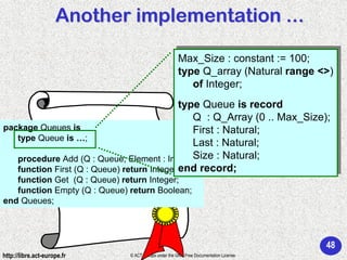 Ada 95 - Programming in the large