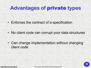 Ada 95 - Programming in the large
