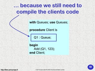 Ada 95 - Programming in the large
