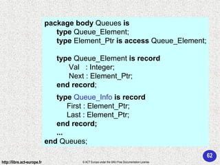 Ada 95 - Programming in the large