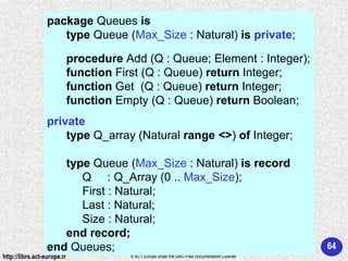 Ada 95 - Programming in the large