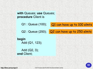Ada 95 - Programming in the large