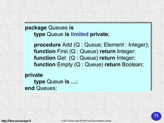 Ada 95 - Programming in the large