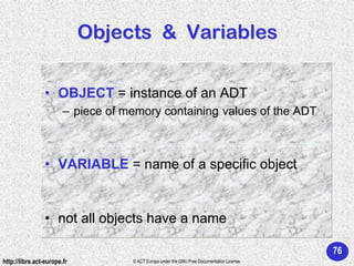 Ada 95 - Programming in the large