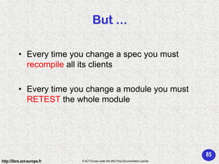 Ada 95 - Programming in the large