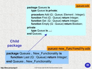 Ada 95 - Programming in the large