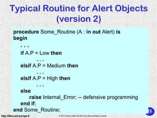 Ada 95 - Structured programming