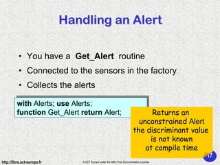 Ada 95 - Structured programming