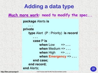 Ada 95 - Structured programming