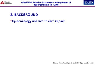 ADA EASD Position Statement Management of Hyperglycemia in T2 DM April ...
