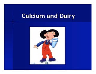 Calcium and Dairy
 