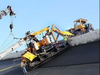 Pavimentação do circuito de daytona
