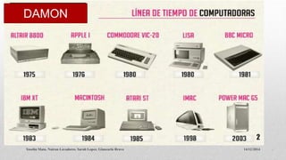 DAMON
14/12/2014Yoselin Mata. Nairan Lavadores. Sarah Lopez. Giancarlo Bravo
2
 