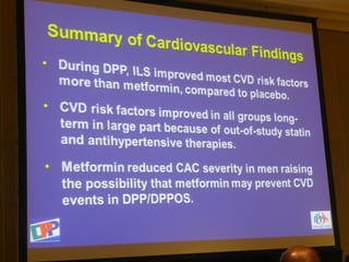 Congreso ADA 2014 Highlights xcos2014
IN CRE TINESResultados DDPOS
Chair Gary Dr. / Dr. /Dr. / Dr.HC.Gerstein
 