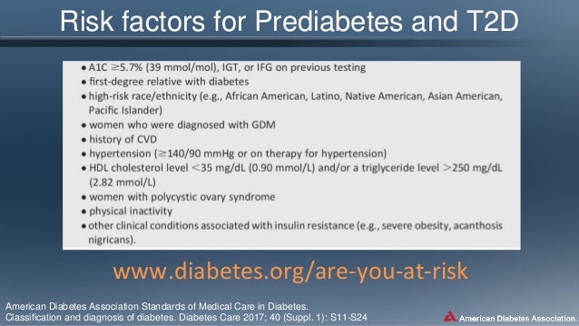 ADA 2017 standards of medical care in diabetes_Dr Selim ADA 2017 standards of medical care in diabetes_Dr Selim