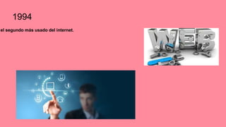 1994
el segundo más usado del internet.
 