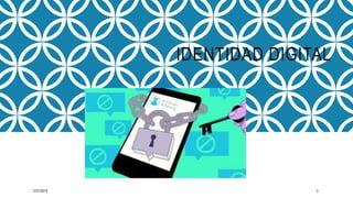 IDENTIDAD DIGITAL
12/21/2019 3
 