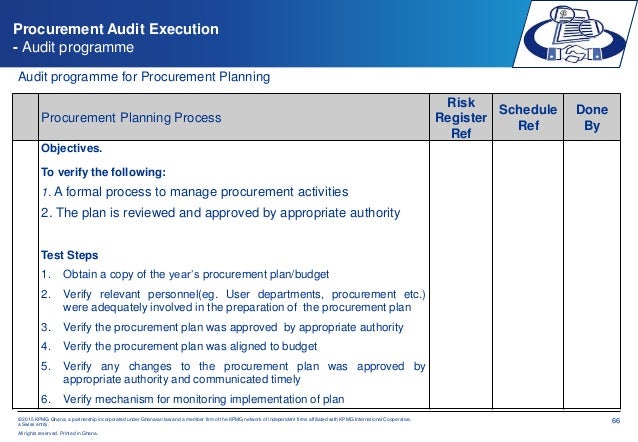 Program Audit Purchasing Implementing A Procurement Internal Audit Program – QKXKE