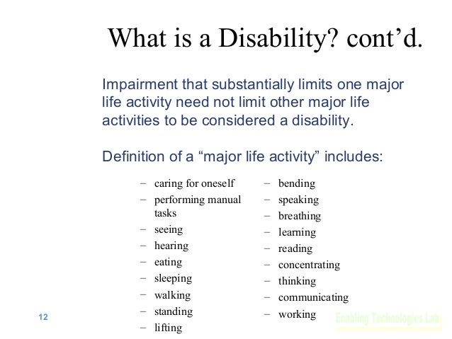 ADA Workplace Presentation Dealing with the Americans