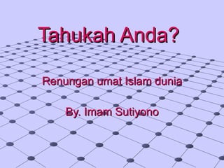 Ada Rajab Ada apa di bulan rajab | PPS