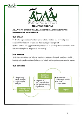ADAA\' Profile 180510 | PDF | Education industry | Industries